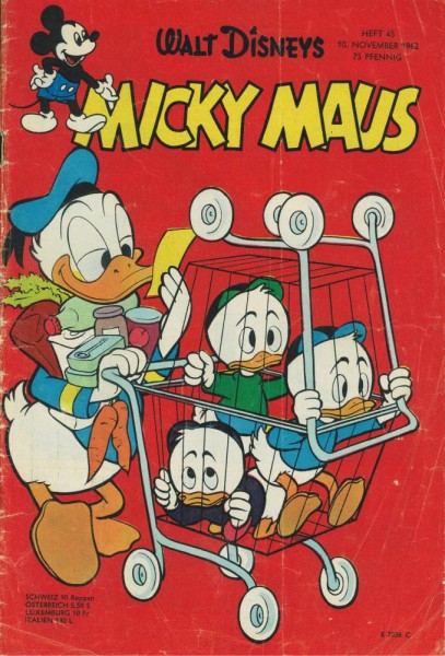 Micky Maus 1962/ 45 (Z2, Sm), Ehapa