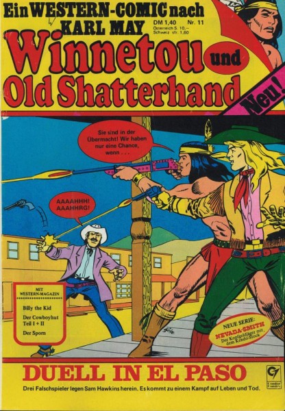 Winnetou und Old Shatterhand 11 (Z1-2, Sz), Condor