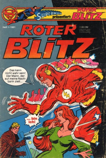 Roter Blitz 1981/ 1 (Z2, Sm), Ehapa