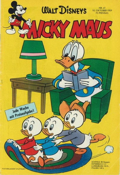 Micky Maus 1959/ 41 (Z1, Sm), Ehapa