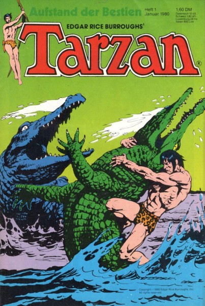 Tarzan, Der Neue 1980/ 1 (Z0), Ehapa