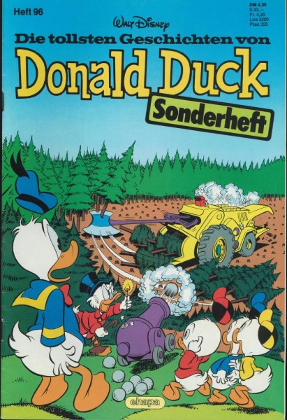Die tollsten Geschichten von Donald Duck Sonderheft 96 (Z1), Ehapa