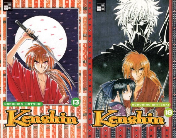 Kenshin 6-11, 13-18 (Z1), Ehapa