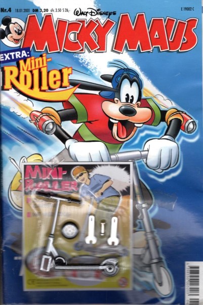 Micky Maus 2001/ 4 (Z1), Ehapa