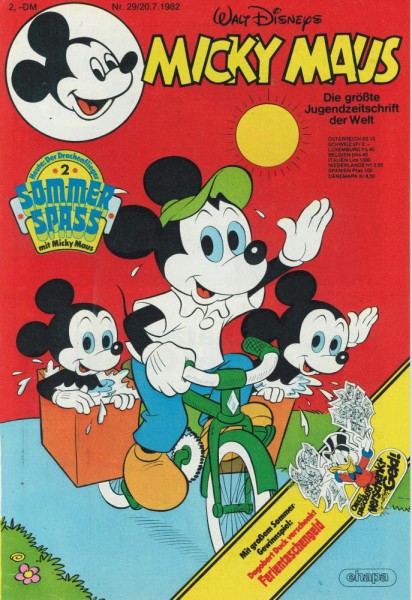 Micky Maus 1982/ 29 (Z0-1), Ehapa