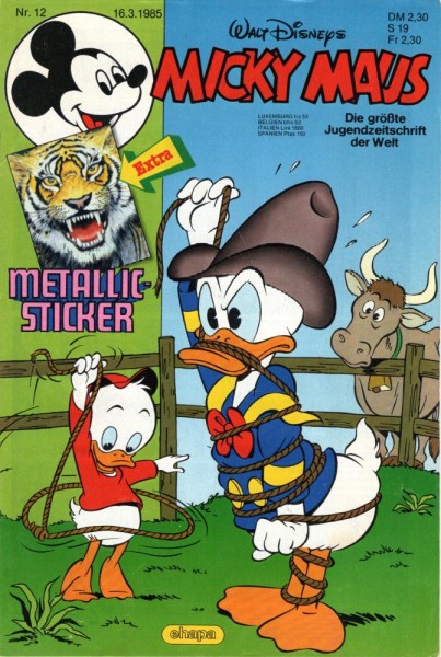 Micky Maus 1985/ 12 (Z0-1), Ehapa