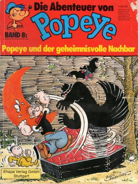 Die Abenteuer von Popeye 8 (Z2-), Ehapa
