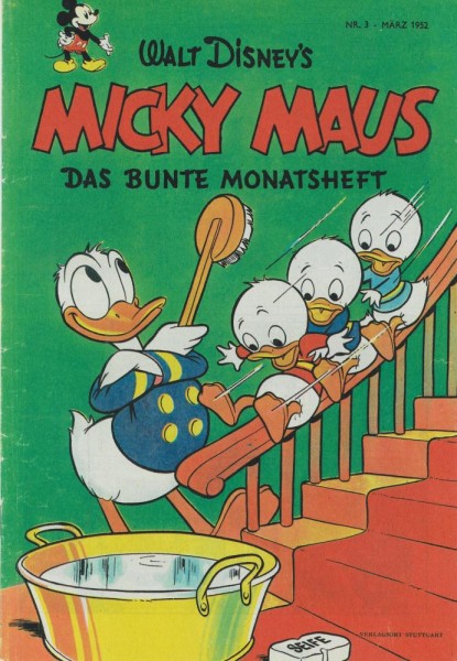 Micky Maus 1952/ 3 (Z1), Ehapa
