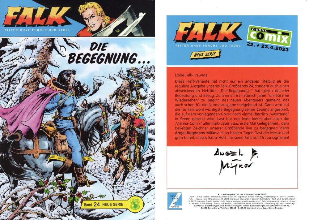 Falk Gb - Neue Serie 24 Variante signiert (Z0), Ingraban Ewald ...