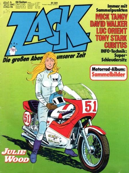 Zack 1978/ 21 (Z1-2, Sz), Koralle