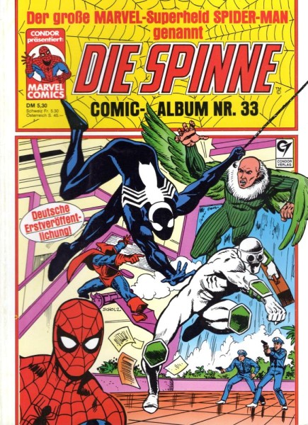 Die Spinne - Comic Album 33 (Z1), Condor