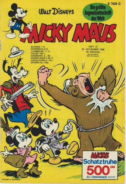 Micky Maus 1968/ 47 (Z2), Ehapa