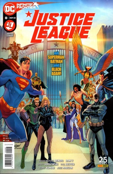 Justice League (2022) 8, Panini