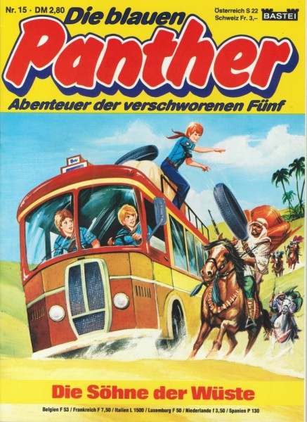 Die blauen Panther 15 (Z0-1), Bastei