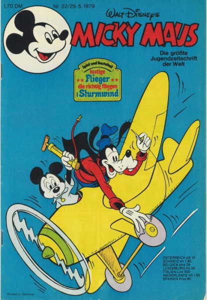 Micky Maus 1979/ 22 (Z1), Ehapa