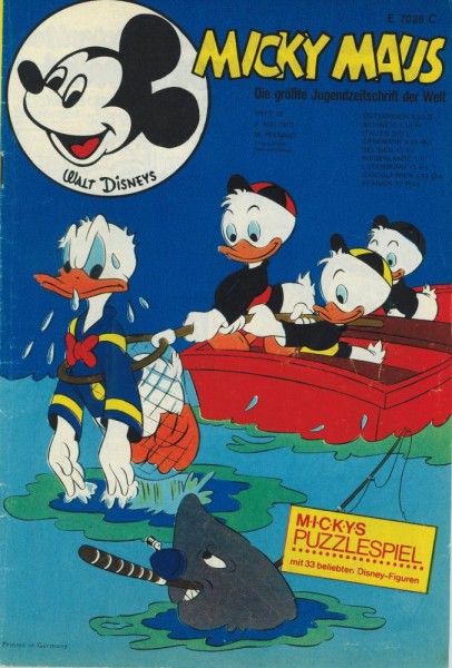 Micky Maus 1970/ 18 (Z1-2/2), Ehapa