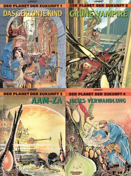 Der Planet der Zukunft 1-4 (Z0-1, 1. Aufl.), Carlsen