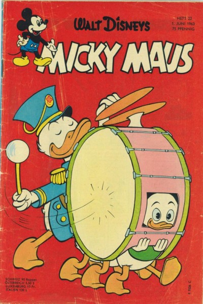 Micky Maus 1963/ 22 (Z1-2/2, Sm), Ehapa