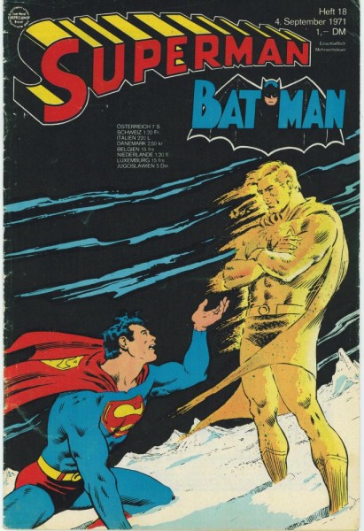 Superman 1971/ 18 (Z1-), Ehapa