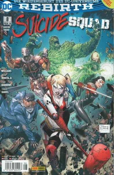 Suicide Squad Rebirth 8, Panini