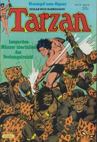 Tarzan, Der Neue 1984/ 19 (Z1-2), Ehapa