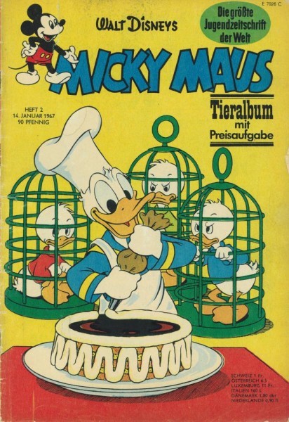 Micky Maus 1967/ 2 (Z2), Ehapa