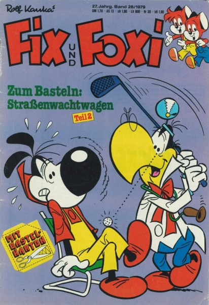 Fix und Foxi 27. Jg. 28 (Z1-2), Pabel