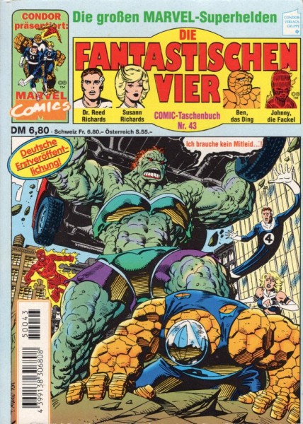 Die Fantastischen Vier Taschenbuch 43 (Z1), Condor