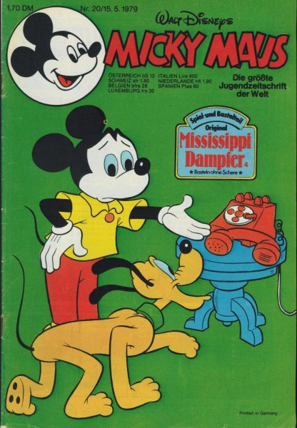Micky Maus 1979/ 20 (Z1-2), Ehapa