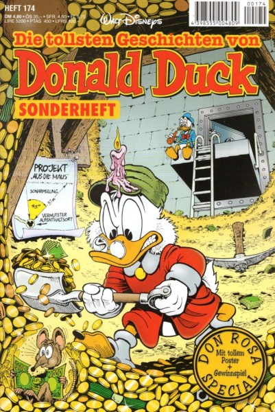 Die tollsten Geschichten von Donald Duck Sonderheft 174 (Z0), Ehapa