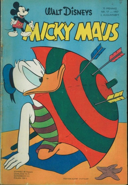 Micky Maus 1957/ 17 (Z2-), Ehapa