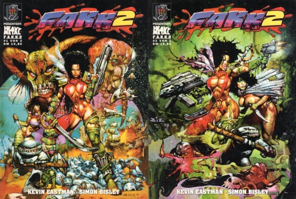 Heavy Metal F.A.K.K. 1+2 (Z0), Diverse