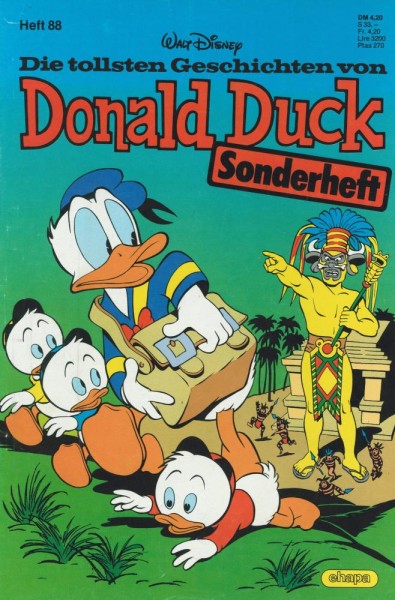 Die tollsten Geschichten von Donald Duck Sonderheft 88 (Z1), Ehapa