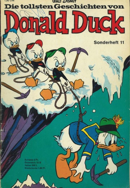 Die tollsten Geschichten von Donald Duck Sonderheft 11 (Z1-2, Sz), Ehapa