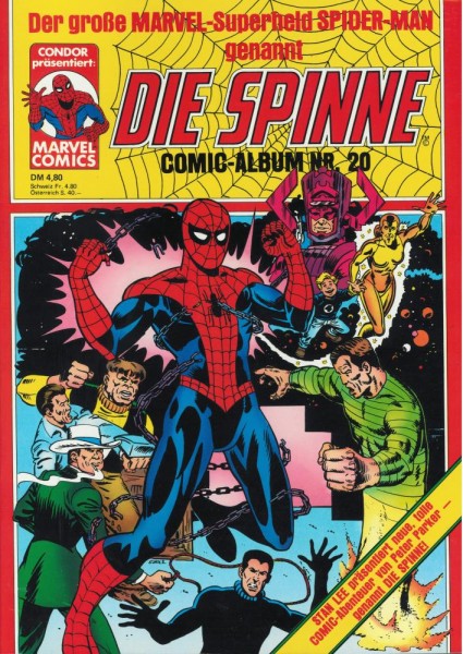 Die Spinne - Comic Album 20 (Z0-1), Condor