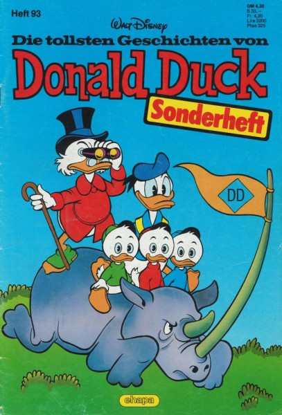 Die tollsten Geschichten von Donald Duck Sonderheft 93 (Z1-2), Ehapa