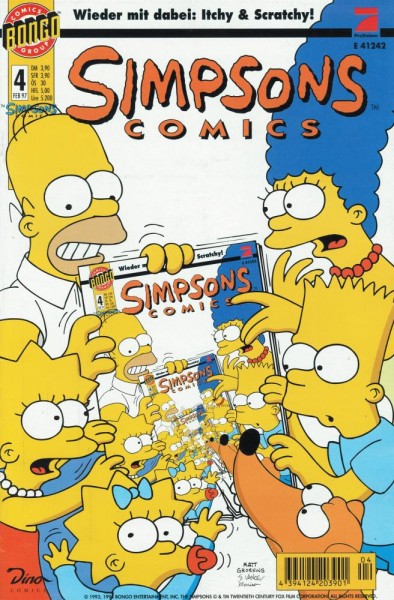 Simpsons Comics 4 (Z1-), Panini