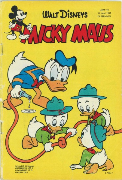 Micky Maus 1963/ 19 (Z1-2/2, Sm), Ehapa