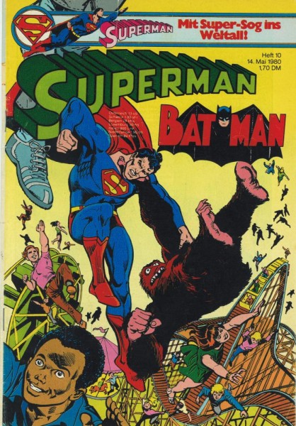 Superman 1980/ 10 (Z2, Sm), Ehapa