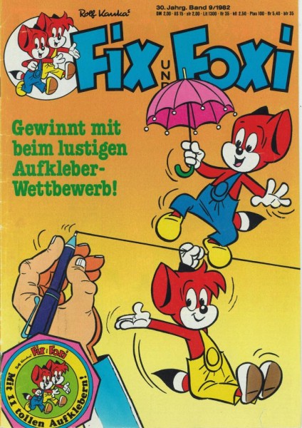 Fix und Foxi 30. Jg. 9 (Z1-2), Pabel