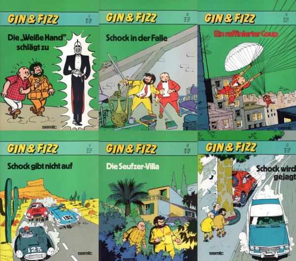 Gin & Fizz 1-6 (Z1-), Semic