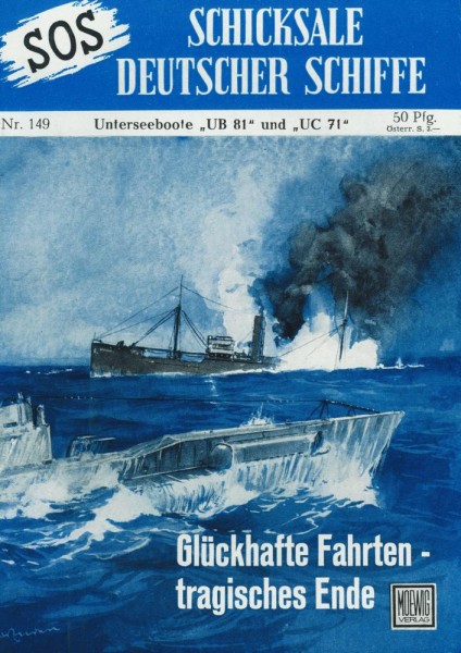 SOS - Schicksale deutscher Schiffe 149 (Z0), Moewig