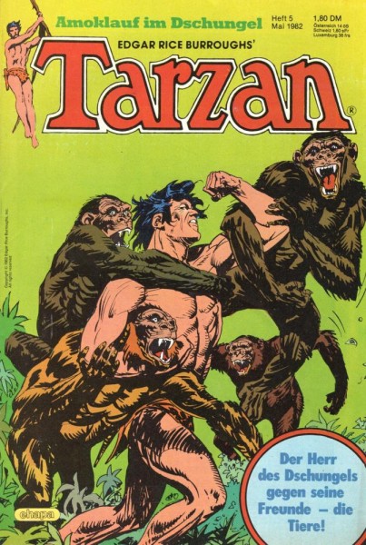Tarzan, Der Neue 1982/ 5 (Z1), Ehapa