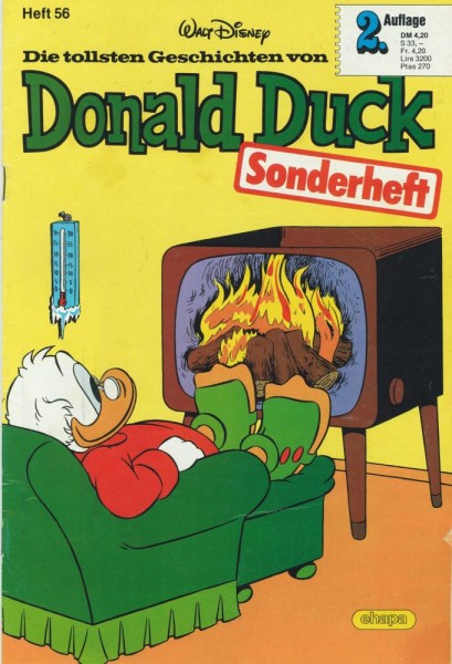 Die tollsten Geschichten von Donald Duck Sonderheft 56 (Z1, 2. Auflage), Ehapa