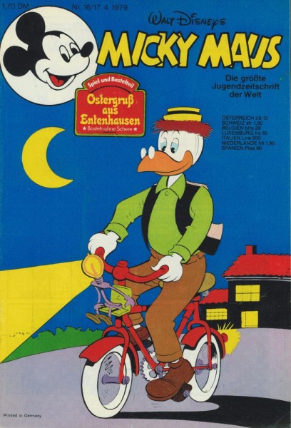 Micky Maus 1979/ 16 (Z1), Ehapa
