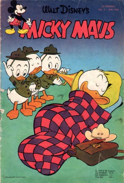 Micky Maus 1954/ 5 (Z2-), Ehapa