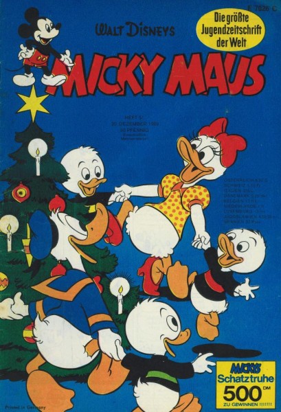 Micky Maus 1969/ 51 (Z2, Sm), Ehapa