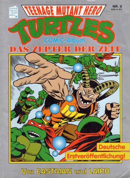 Teenage Mutant Hero Turtles Comic-Album 8 (Z1-2), Condor