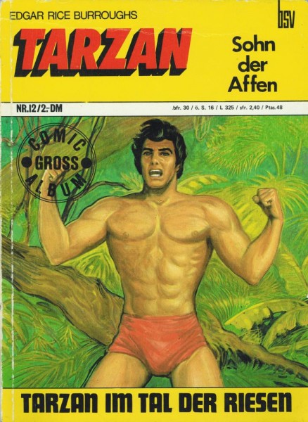 Tarzan Comic-Gross-Album 12 (Z2), bsv