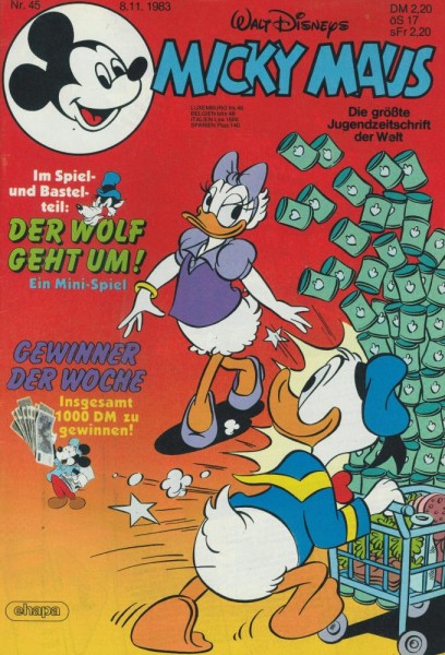 Micky Maus 1983/ 45 (Z1), Ehapa